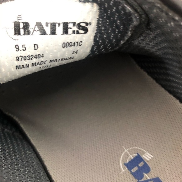 BATES Vibram Mens Black Patent Leather Shoe Size 9.5 - Picture 9 of 10